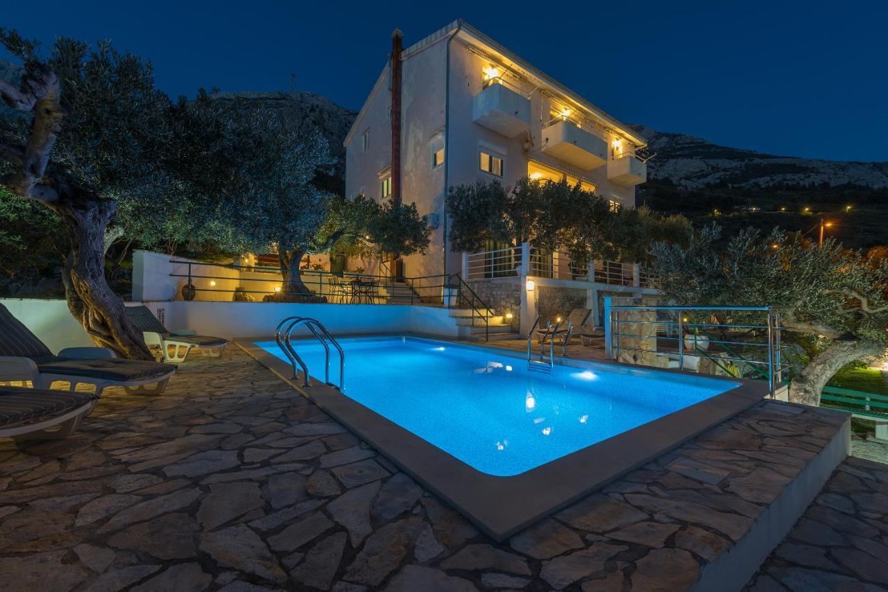 Apartment Glavina With Private Pool Makarska Esterno foto